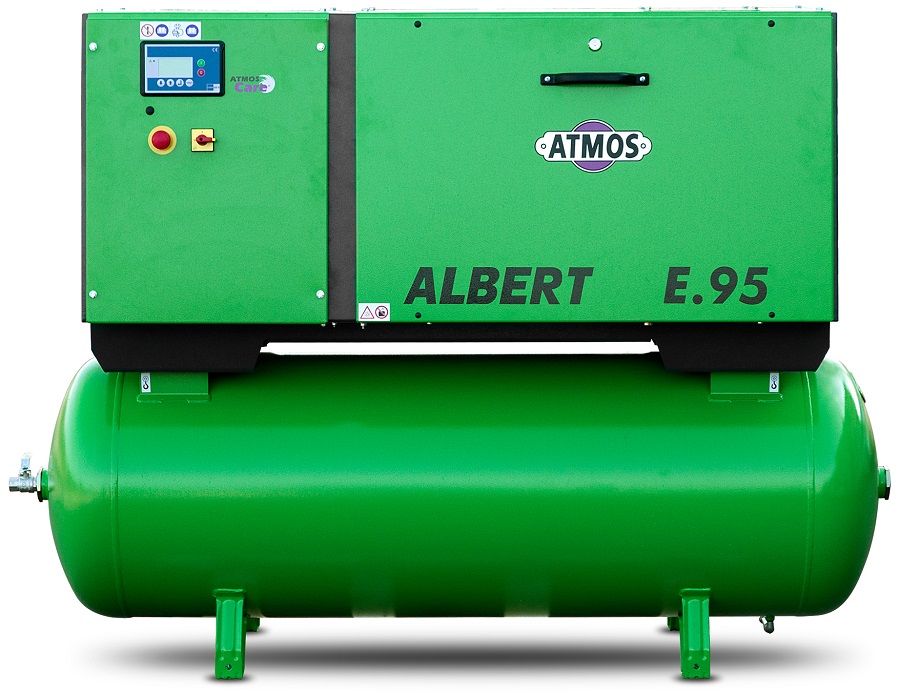Atmos Albert E 95-KRD с ресивером и осушителем