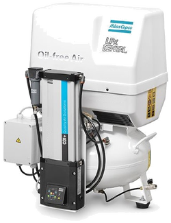 Atlas Copco LFx 0,7 D 1PH на ресивере(24 л)