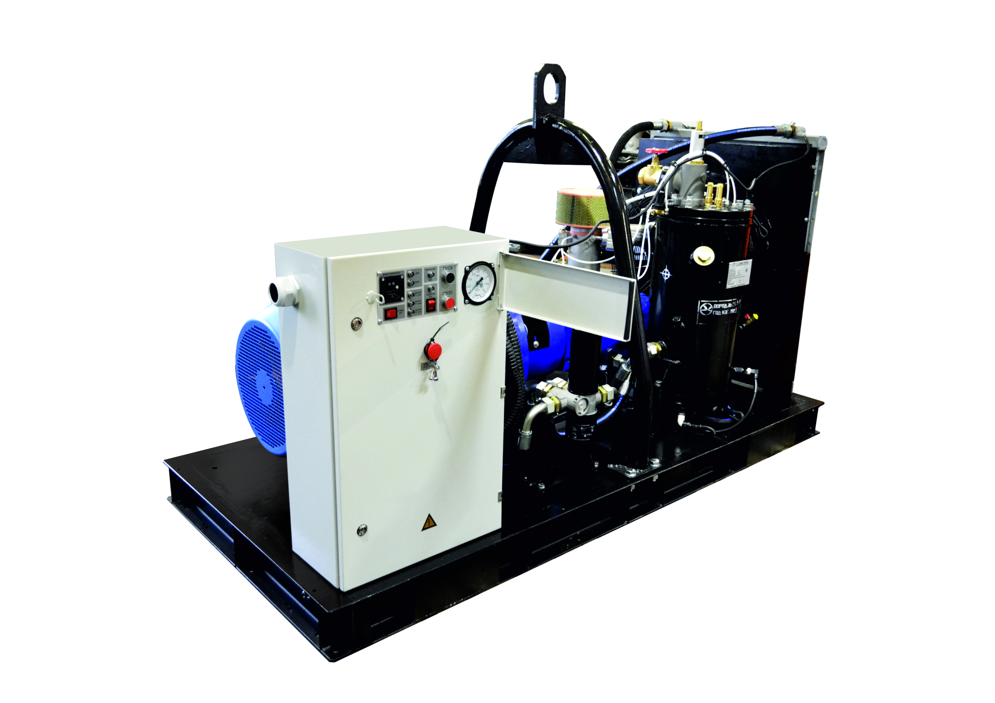 Станция компрессорная электрическая для неотапливаемого цеха шумозаглушенная ЗИФ-СВЭ 7,8/0,7 ШР